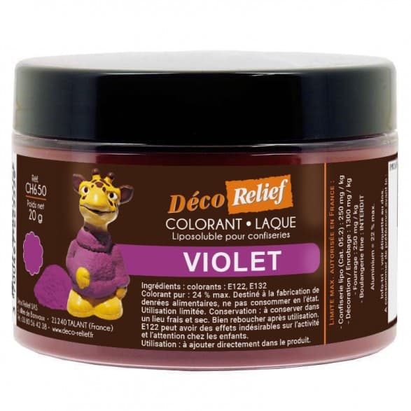 Colorant liposoluble violet 20 g