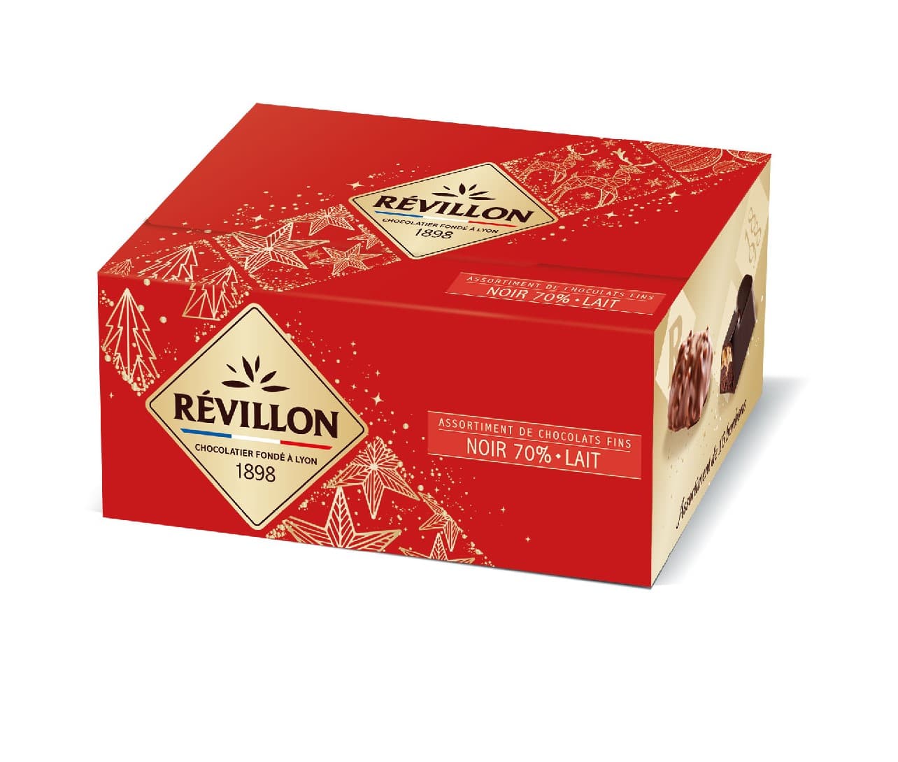 Assortiment ballotin 160gr  chocolats et ruban