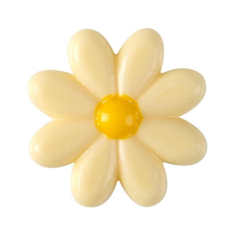 Fleur blanche 3,8 cm