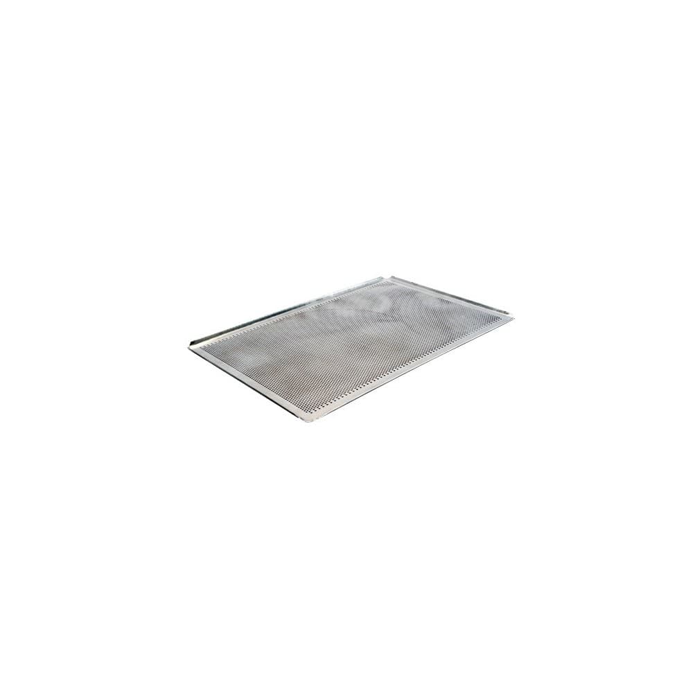 Plaque alu perforée 600x400 bords pincés