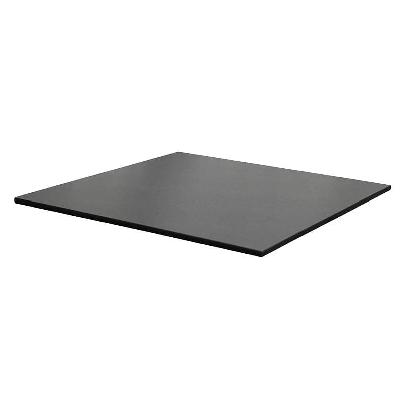 Plateau de table carré 60x60 cm mesa compact caviar