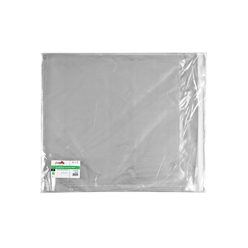 Sachet klever refermable bopp  555x555mm h100mm, 1 000pcs